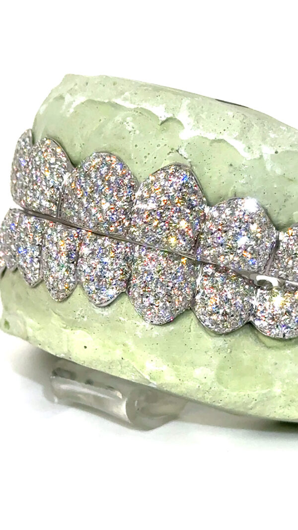 Diamond Honeycomb Set Grillz