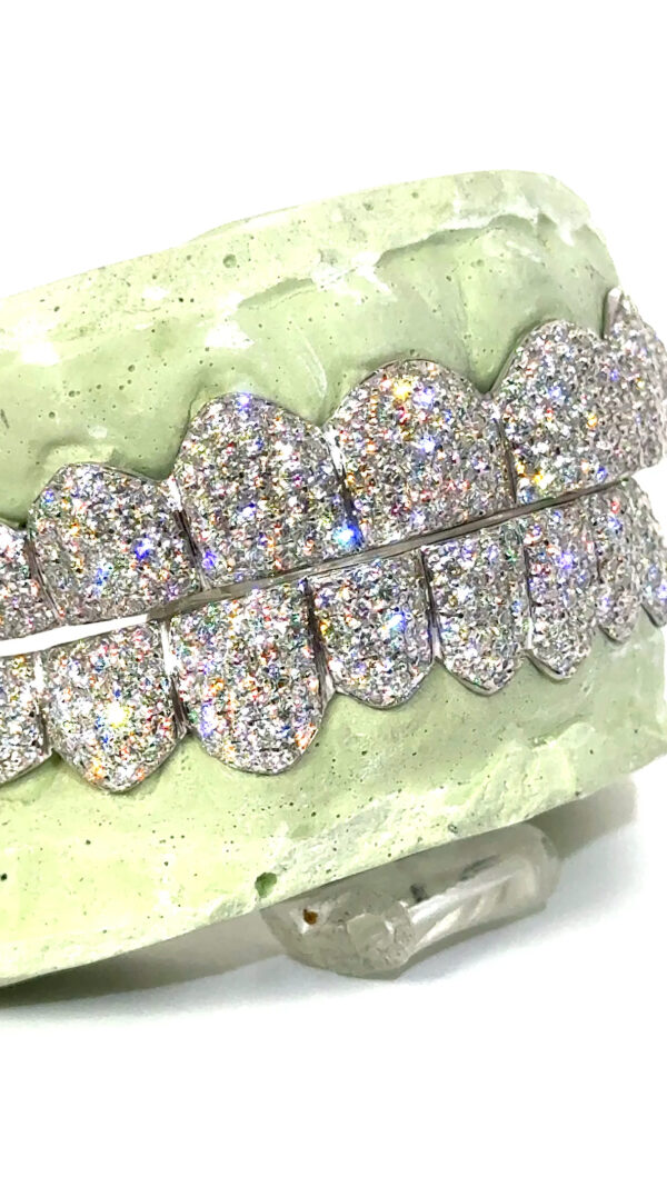 Diamond Honeycomb Set Grillz
